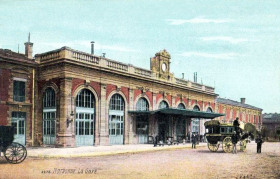 La gare de Narbonne avant la Première Guerre mondiale