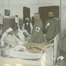 Soldats allemands blessés dans un hôpital militaire à Neidenburg (aujourd’hui Nidzica) en Prusse orientale