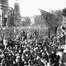 Une manifestation contre les conditions imposées par le traité de Versailles, Berlin, Lustgarten, août 1919 