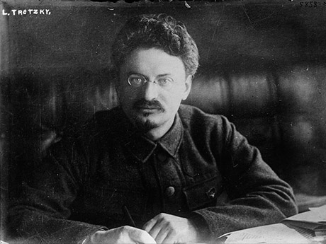Le révolutionnaire russe Léon Trotski